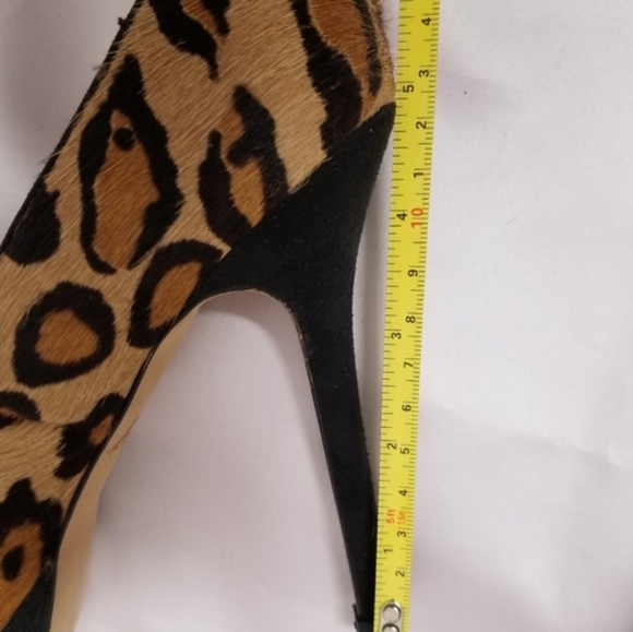 Sam Edelman NILAND Calfhair Leopard Print Leather Stilettos Sz 6M - Picture 11 of 13